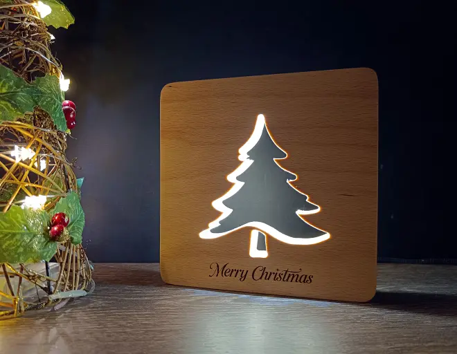 Világítós gitáros dekoráció