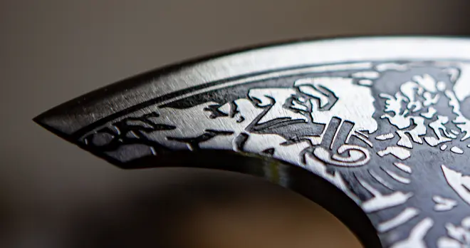 Berserker Viking Fejsze