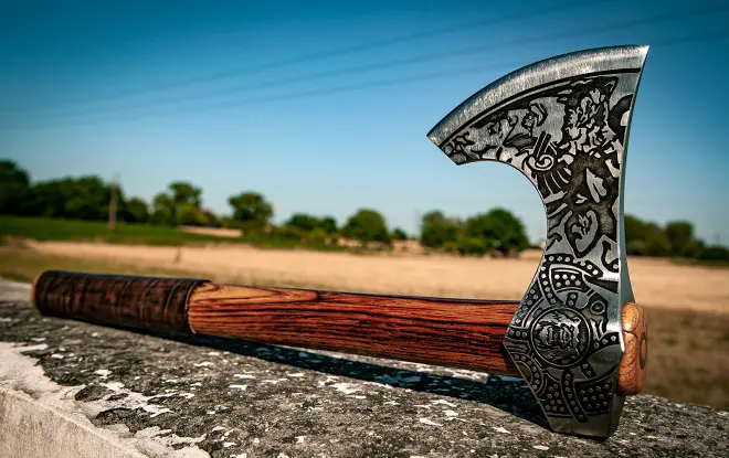 Berserker Viking Fejsze