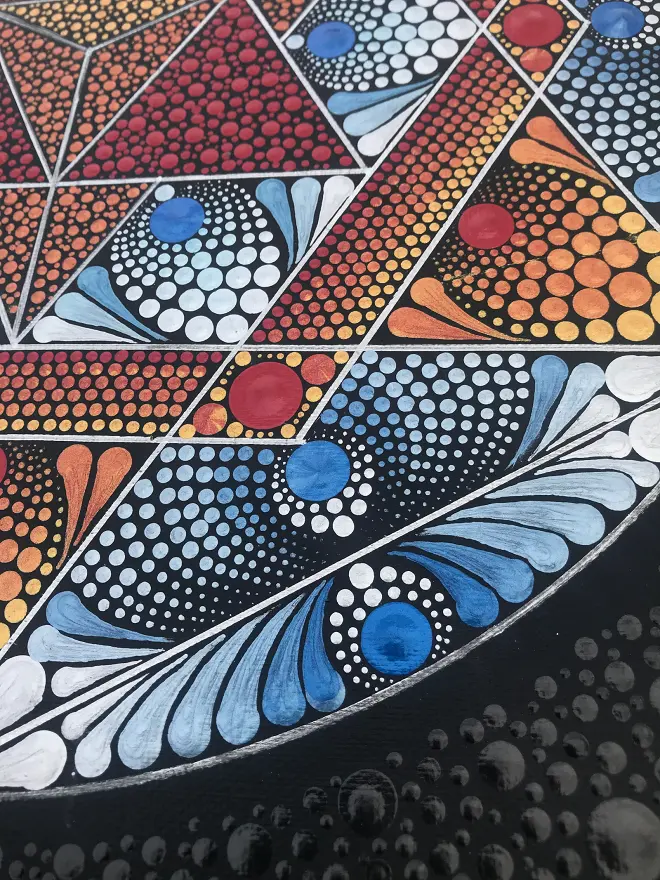 Hexagon Merkaba Mandala – A lélek kapuja a kozmikus harmóniához