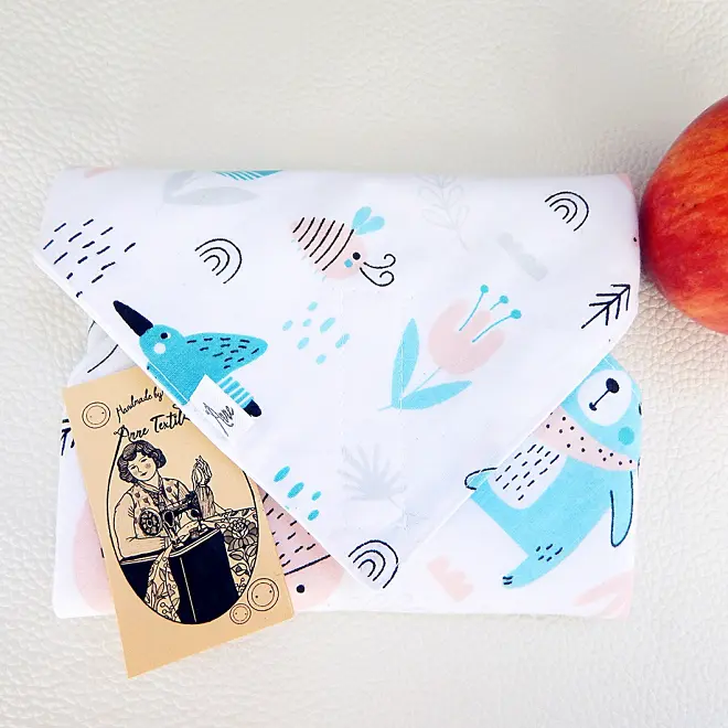 Ökoszalvéta - Újraszalvéta erdei állatos - a stílusos megoldás