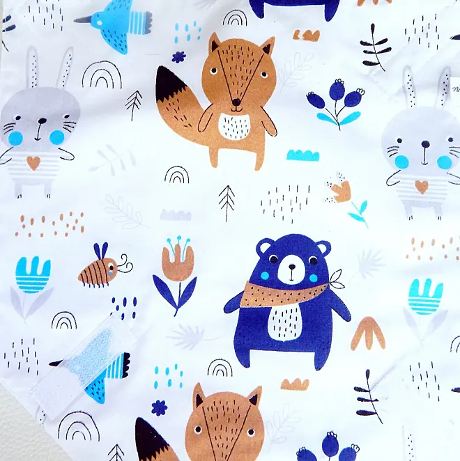 Ökoszalvéta - Újraszalvéta erdei állatos - a stílusos megoldás