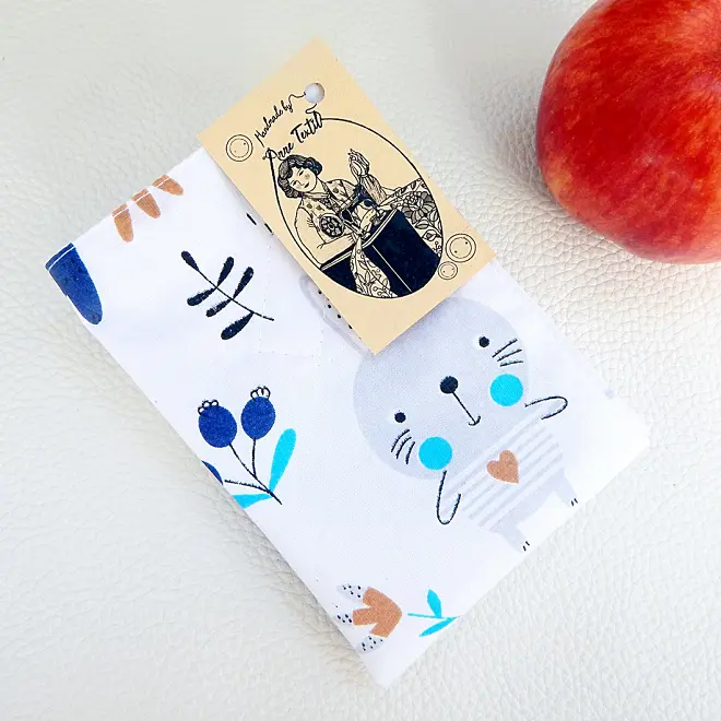 Ökoszalvéta - Újraszalvéta erdei állatos - a stílusos megoldás