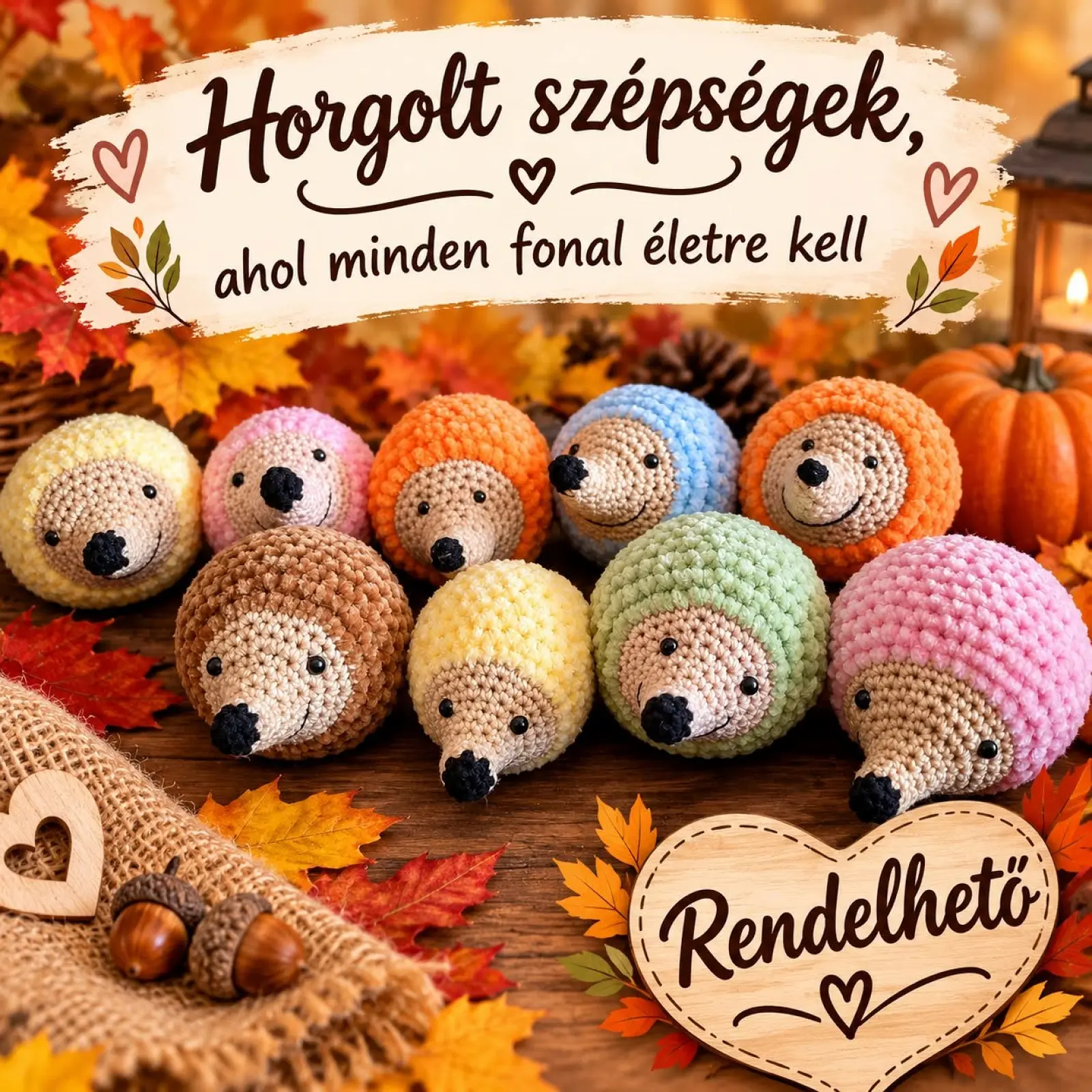 Horgolt szépségek, ahol minden fonal életre kel 
